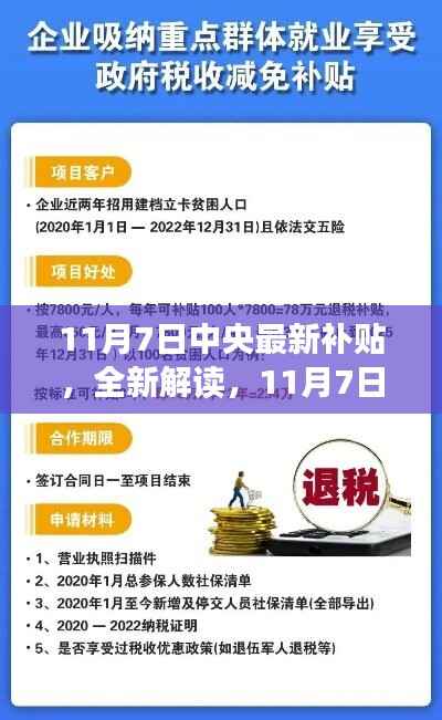 11月7日中央最新补贴解读与申请步骤指南