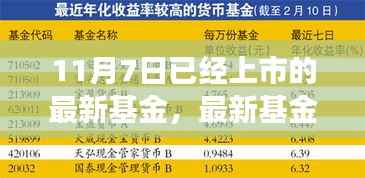 11月7日新基金上市解析,市场机遇与挑战一览